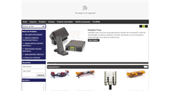 Desktop Screenshot of equatorial.net.br